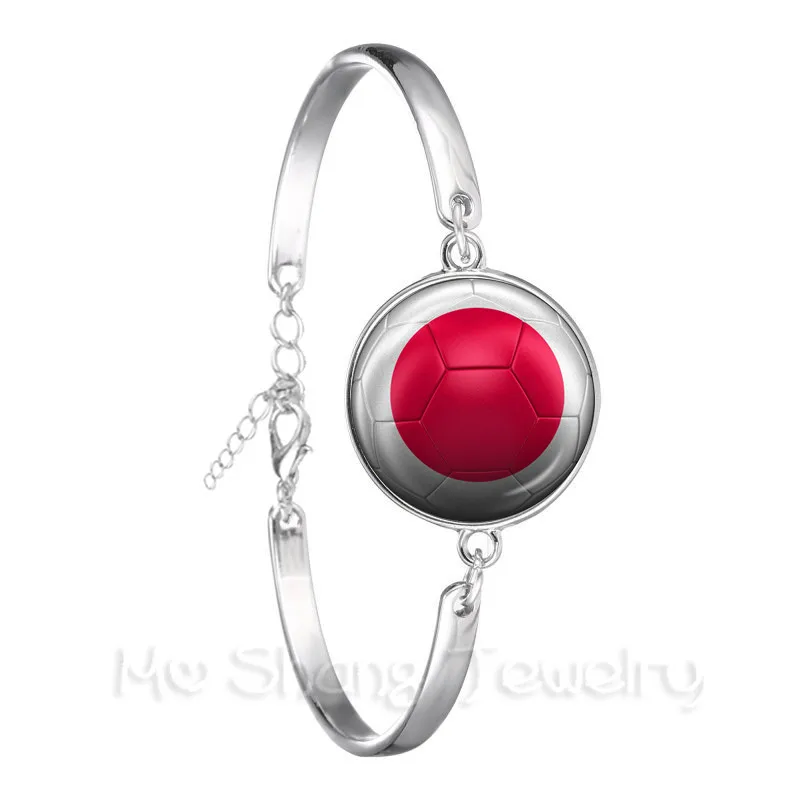 Trendy Football Bracelet 2018 World Cups National Flag Switzerland Sweden Japan Portugal Nigeria Soccer Souvenirs | Украшения и