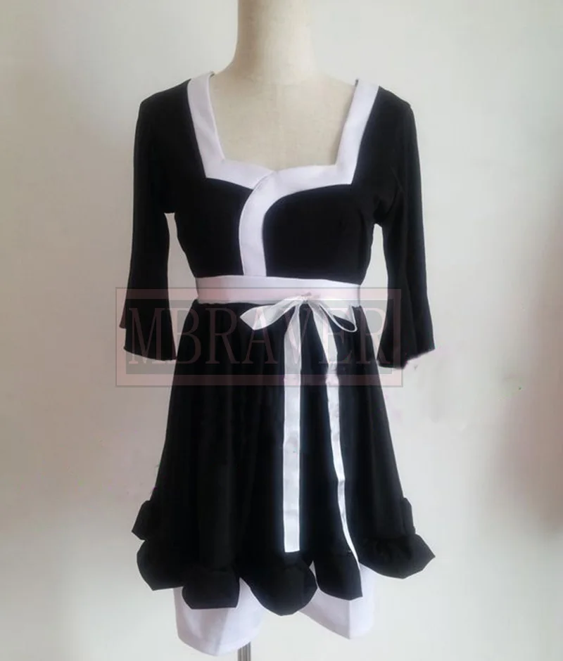 Костюм для косплея Хэллоуина черное платье изготовленное на заказ |