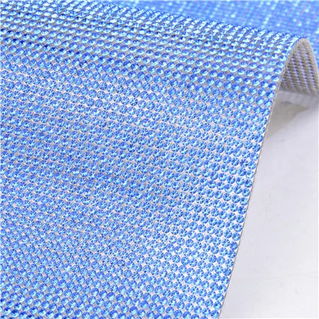light blue Ss6 2 мм самоклеющиеся стразы, сетка, отделка стразами, кристалл, окантовка, аппликация, наклейка, лист для diy 24x20 см/шт, 10000 камней - Цвет: light blue