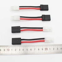 50 pcs lot tamiya connector to trx female connector adaptor 14 awg cable 60mm for rc part