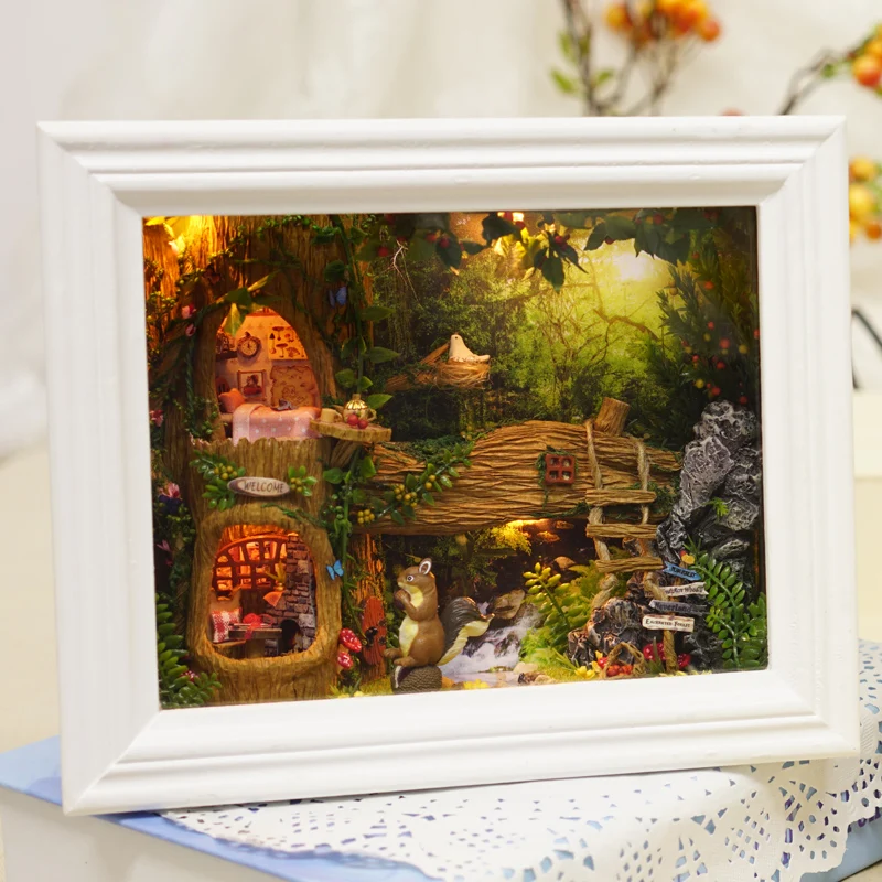 Мебель для кукольных домов сделай сам набор мебели фоторамка игрушек детей в