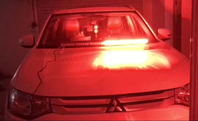 3" 72 светодиодный Автомобильный аварийный светильник, двухсторонний, 360 градусов, мигающий стробоскоп, аварийный мигалка, полицейские, пожарные сигнальные лампы