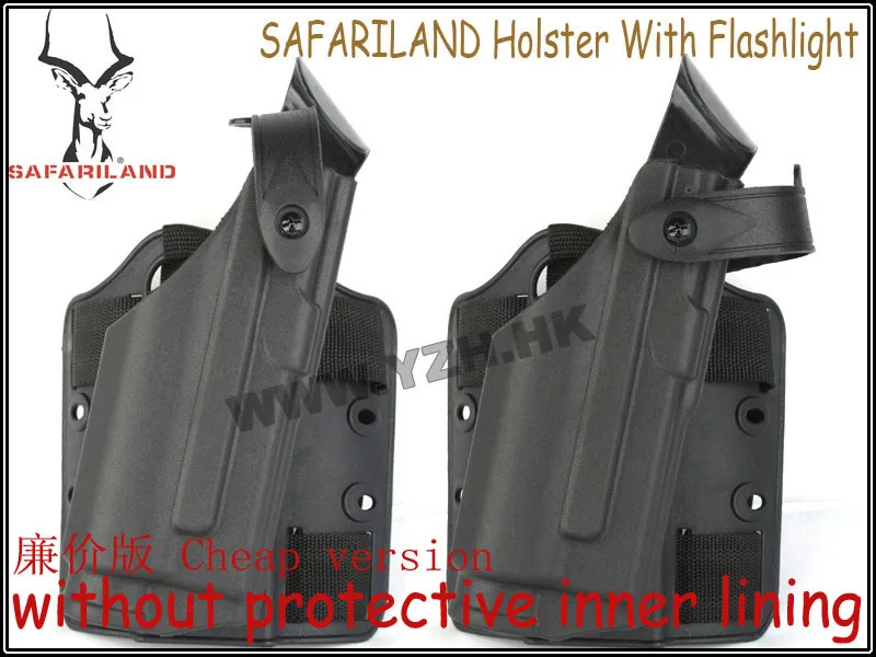 Safariland тактическая кобура для Glock Airsoft с фонариком bd2289 оружие товары вечерние | Дом