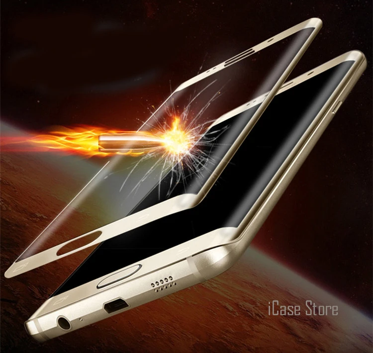 Для S7 edge стекло полное покрытие 3D изогнутое Закаленное пленка для samsung Galaxy Edge S6 Plus защитная пленка|film for