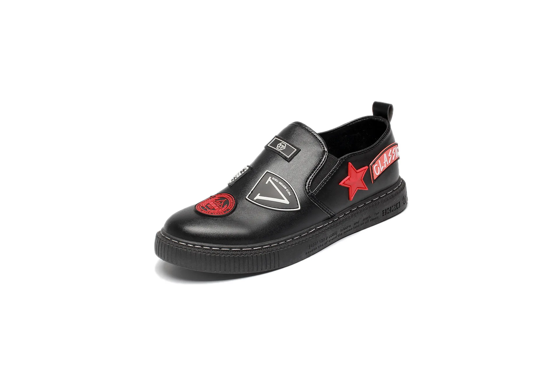 Мужские повседневные лоферы из искусственной кожи роскошная дизайнерская обувь