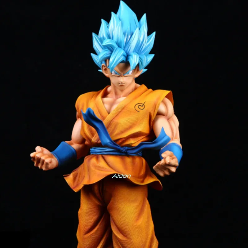 2" Dragon Ball Z статуя Saiyan бюст Сон Гоку полный Длина портрет Kakarotto Гоку Cyberblue анимационная фигурка GK Ящик для игрушек 50 см B777