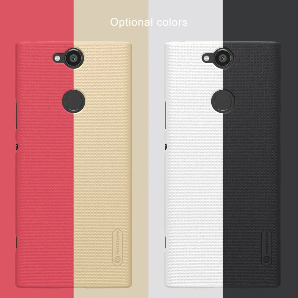 Матовый чехол NILLKIN для sony Xperia XA2 Plus с держателем для телефона+ розничная посылка