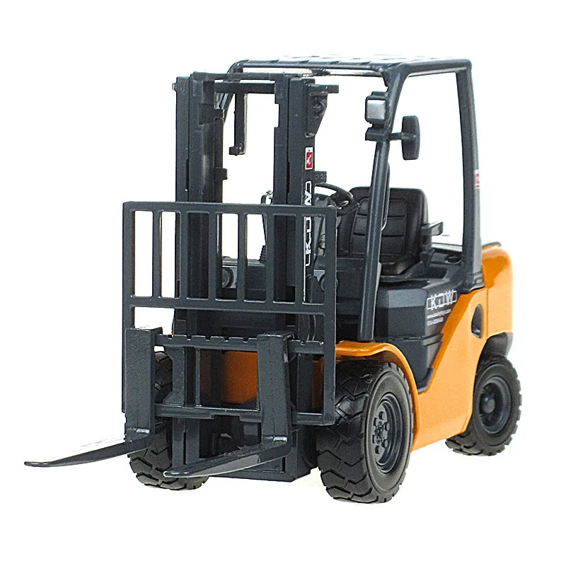 KAIDIWEI Scale 1:20 Forklift Truck игрушка из металла и АБС Fork Коллекционная модель автомобиля