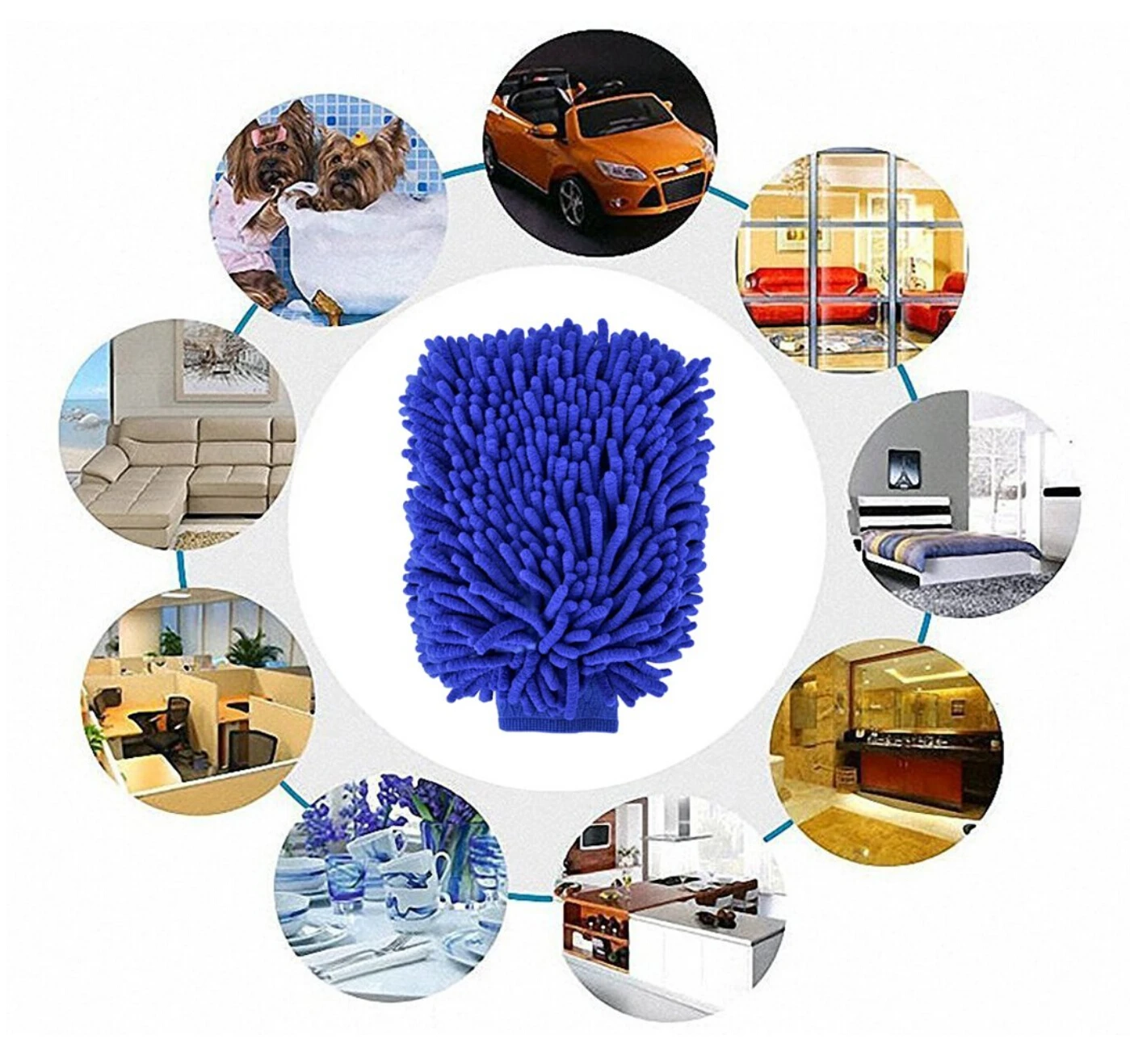 Супер перчатка для мытья машины ручной Полотенца губка Чистящая Seat ALTEA Toledo MK1 MK2