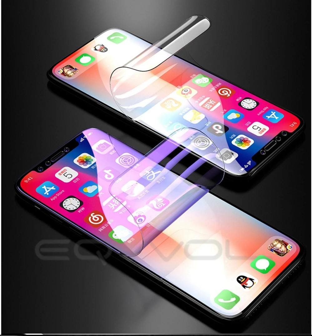 Eqvvol мягкая Гидрогелевая пленка для huawei P20 P10 P9 Lite 9D полное покрытие изогнутый экран протектор для mate 10 9 Pro для Nova 3 2 пленка