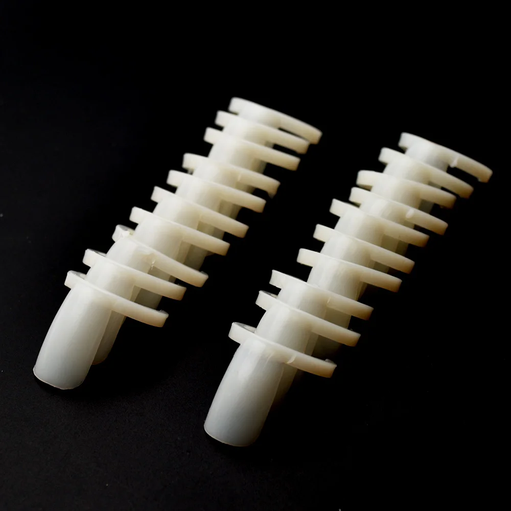 1 упаковка ложных наконечников для ногтей пластиковая серьга пирсинга лак УФ