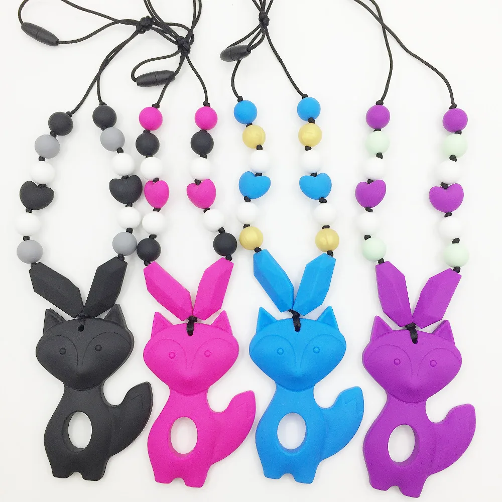 Силиконовое ожерелье для прорезывания зубов/подвеска очень большая игрушка
