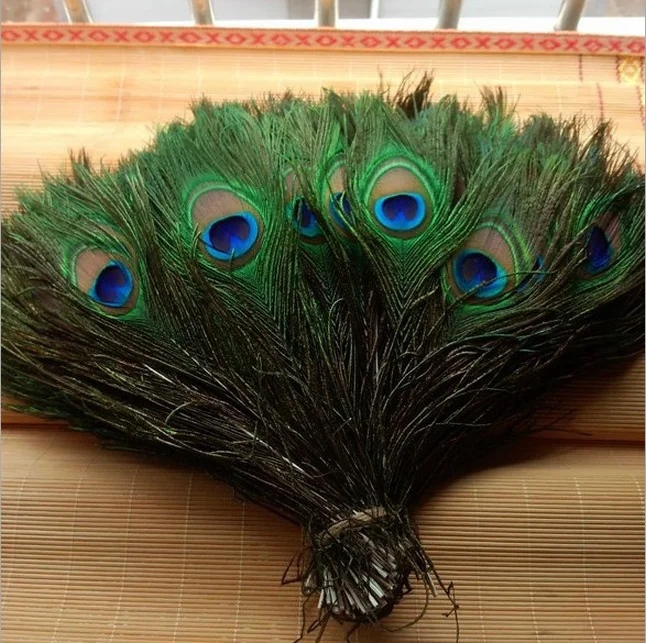 

30pcs/lot Peacock Feathers 10-12 Inch Beautiful Natural Feathers Christmas Decorations for Home Wedding Decoration Gifts