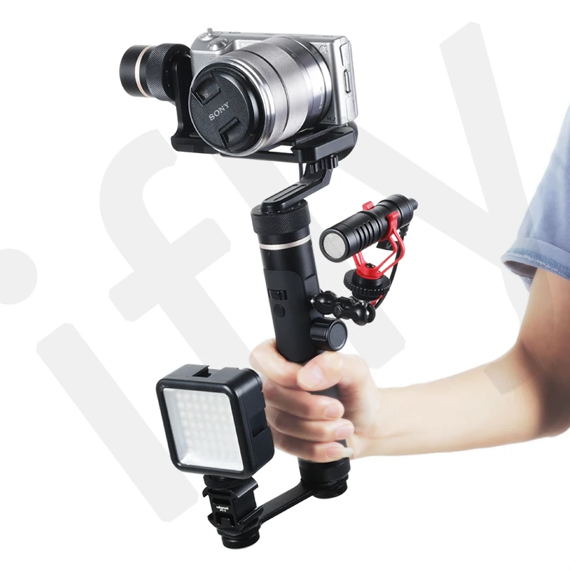 Feiyutech G6 плюс 3-осевой Карманный стабилизатор для экшн-камеры Gopro hero смартфонов беззеркальных экшн Камера sony a6000 RX0 RX100