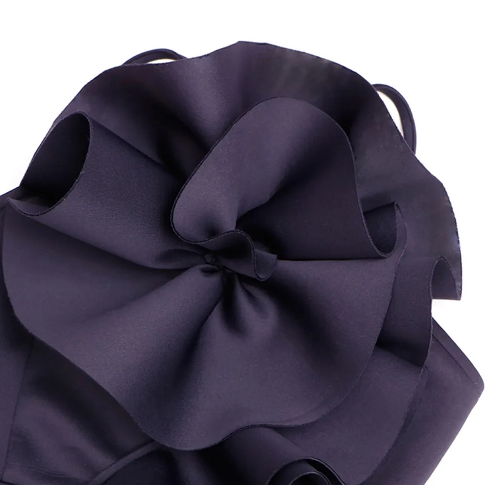 Женское облегающее платье с коротким рукавом винтажное Черное вечернее