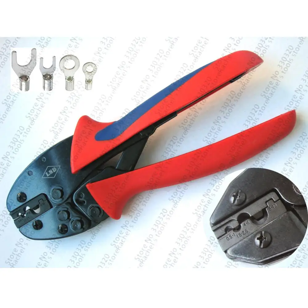 Обжимной инструмент S-101 для неизолированных клемм и кабельных наконечников