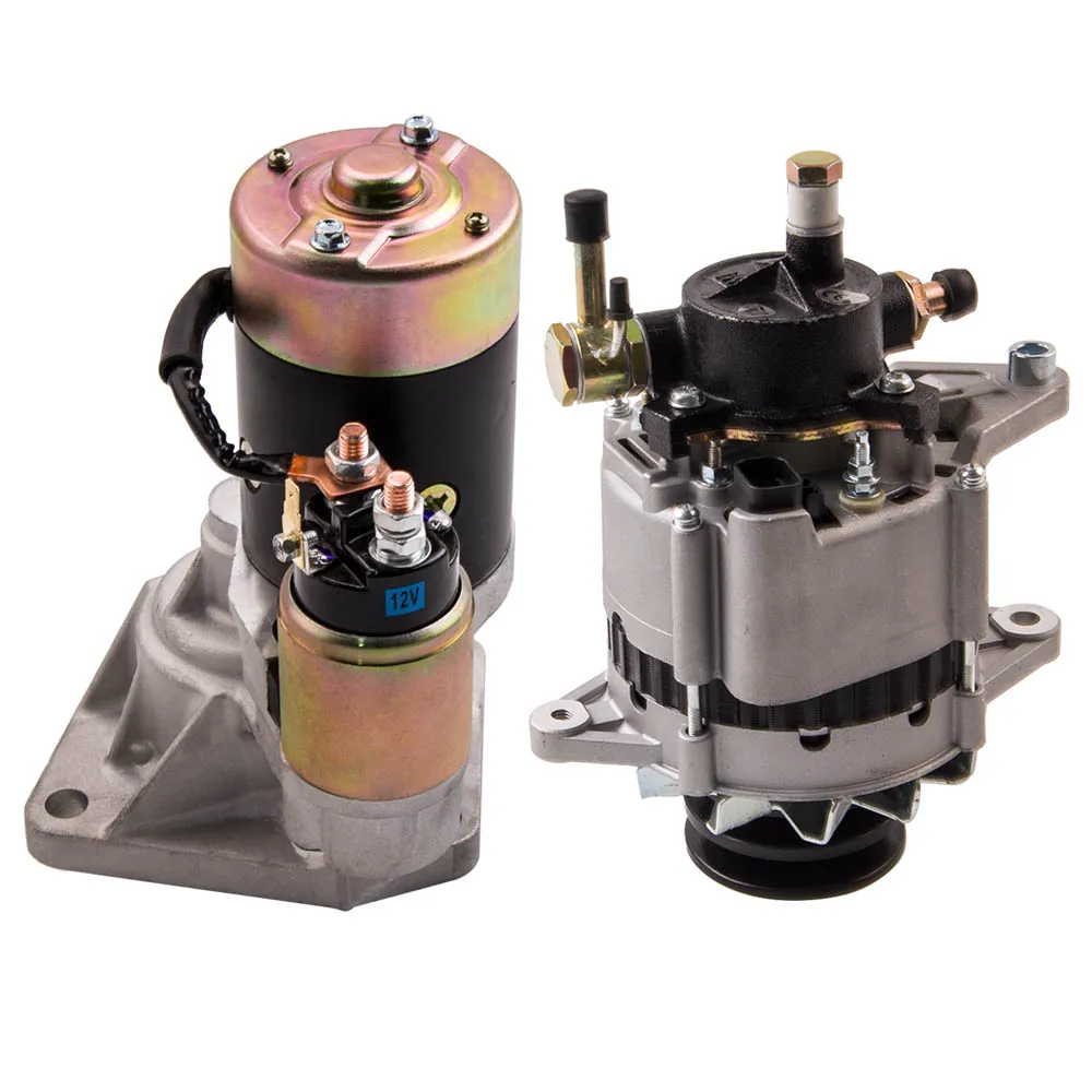 12V переменного тока и запуска двигателя для Nissan GQ патруль Y60 TD42 4.2L дизель 88 03 LR170 407