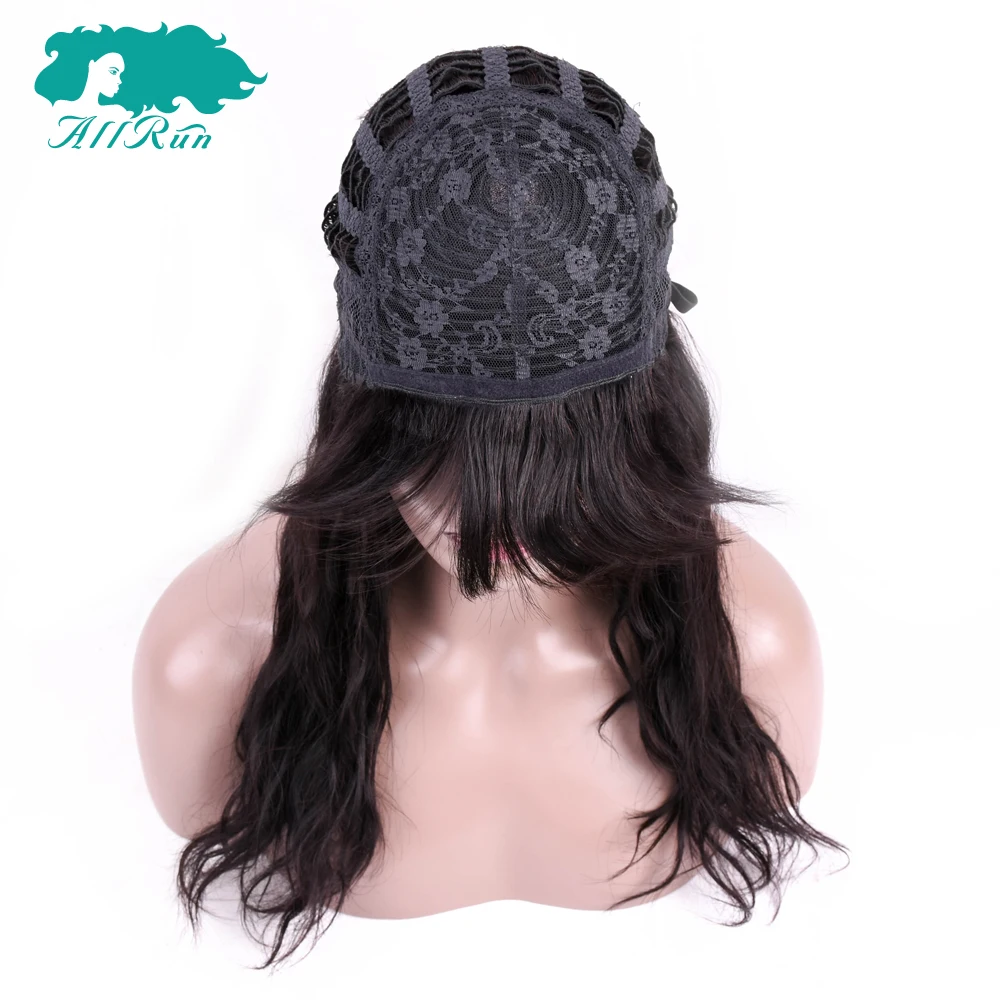 Allrun бразильские волосы плетение натуральный волнистый механизм сделано