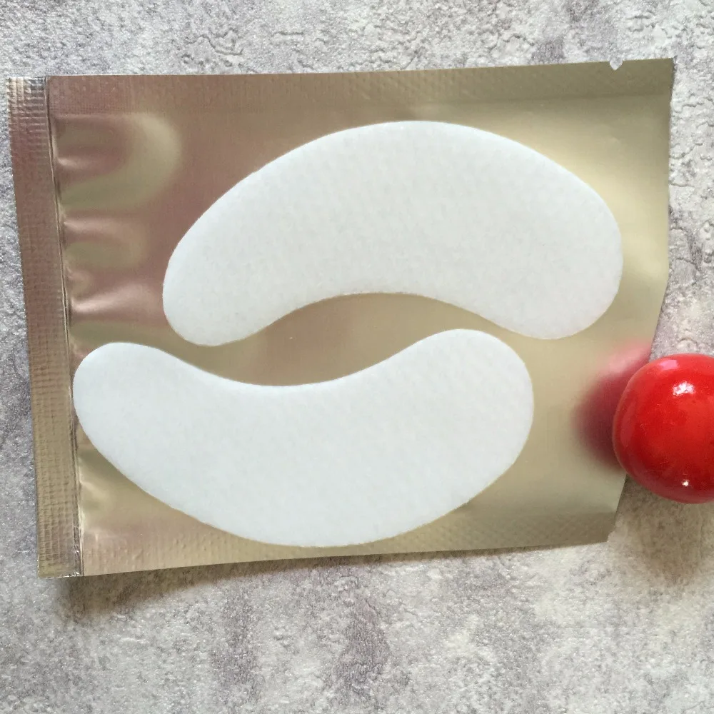 

20 Pairs Eyelash Extensions Silk Under Eye Pad Stickers - Lint Free Pads