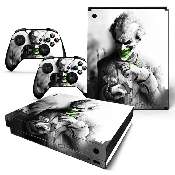 Джокер для Xbox One X наклейка консоль Защитная Наклейка полностью тело vinly - Цвет: TN-XboneX-0081