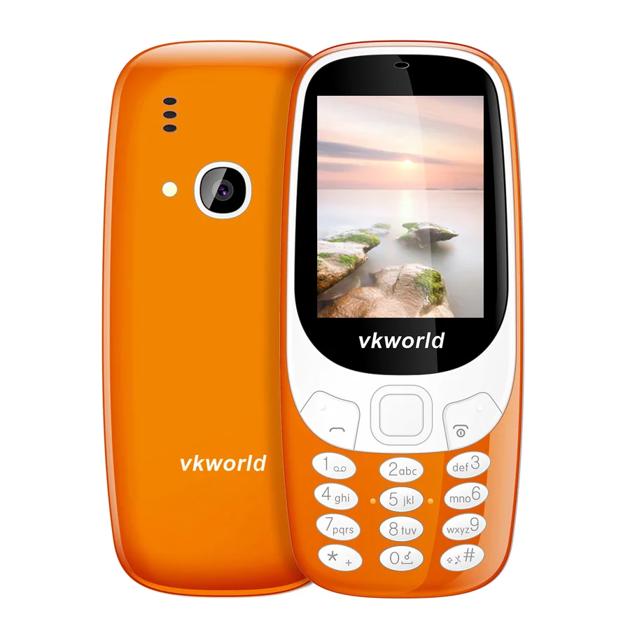 Оригинальный VKworld Z3310 IP68 водонепроницаемый мобильный телефон 2 4 'ƉD экран 2.0MP