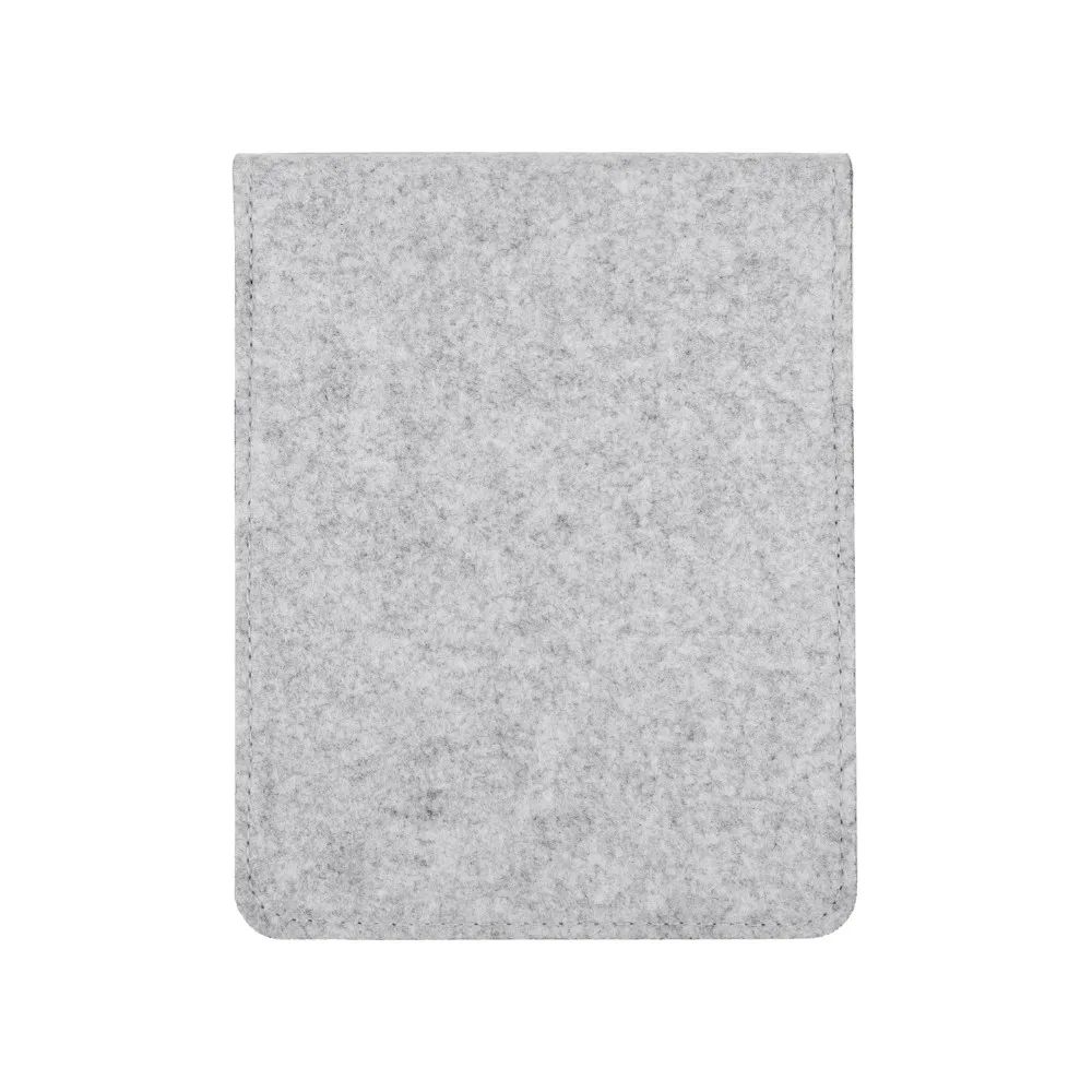 Для kindle touch kobo glo E Reader Тонкий шерстяной войлочный рукав сумка электронные книги