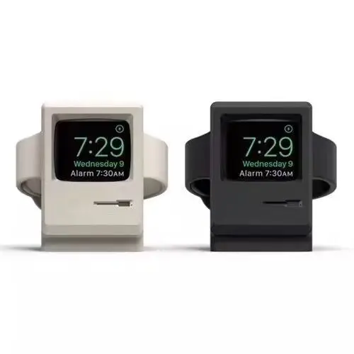 

Силиконовая компактная станция для Apple Watch, зарядное устройство, док-станция серии 1 2 3, зарядка, настольный держатель, док-станция для iwatch 38 м...