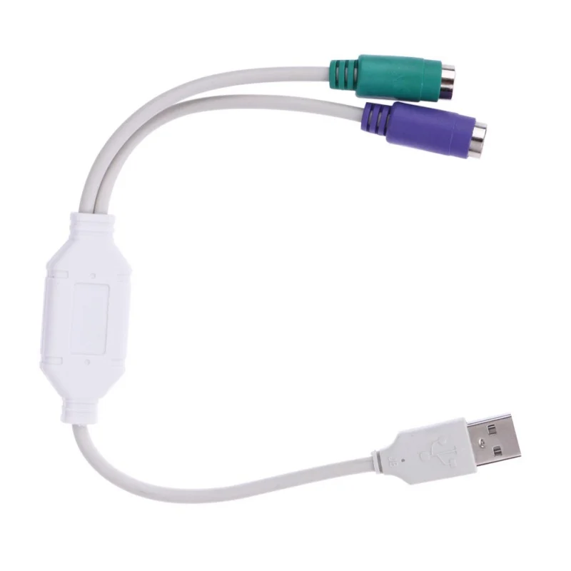 Переходник с USB на PS/2 для мыши и клавиатуры|Кабели USB| |