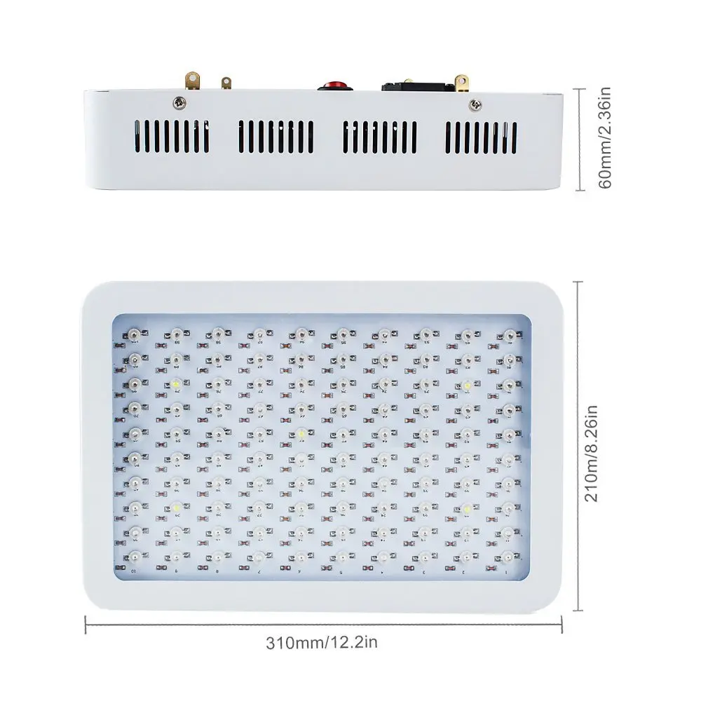 Полный спектр 1000W LED Grow Light для комнатных теплиц Tent растения Led Light|Промышленные