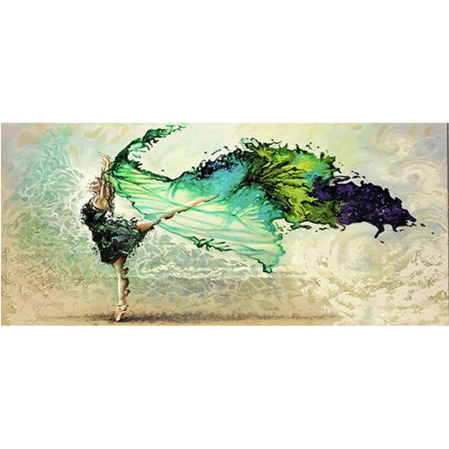 Полноразмерная 5D картина из страз сделай сам вышивка крестиком абстрактная