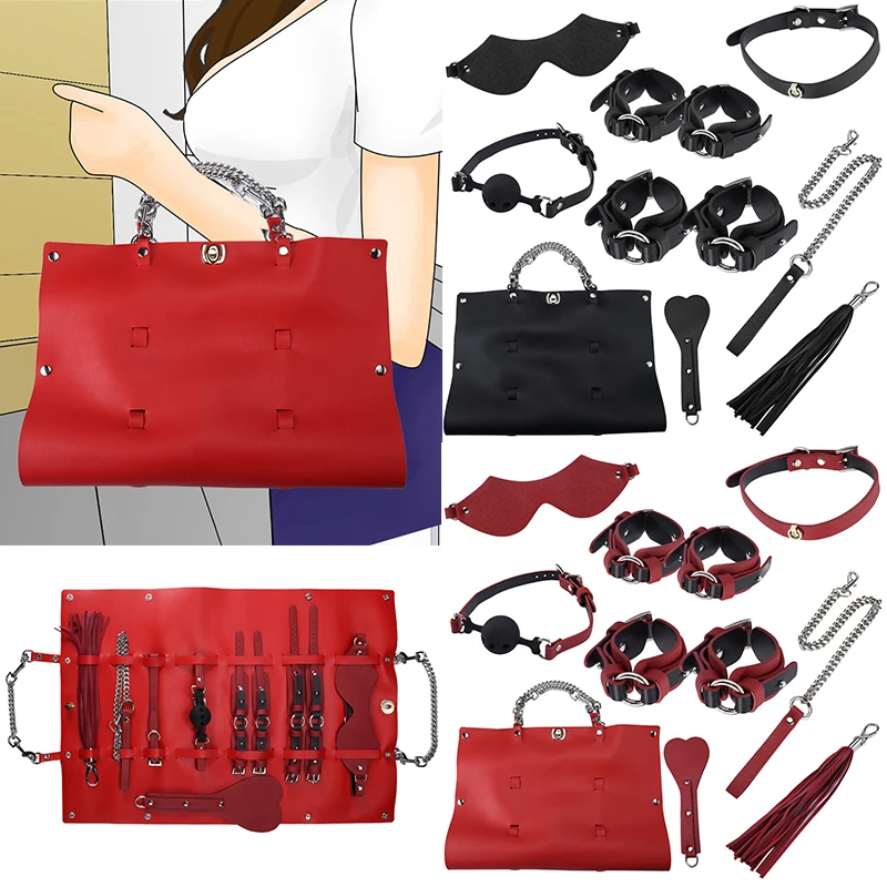 Хит продаж! 8 шт./компл. Секс игрушки для женская обувь из искусственной кожи SM