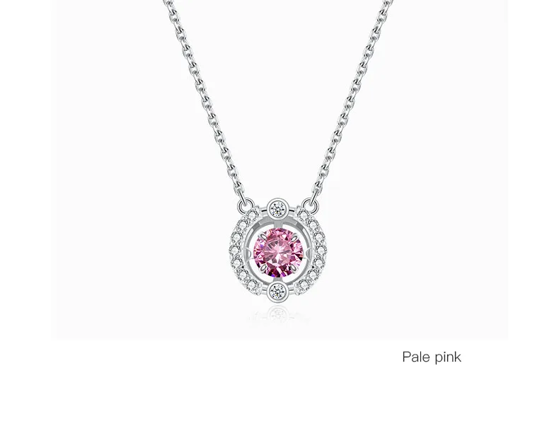 Ожерелье Warme Farben Swarovski s для женщин, ожерелье из стерлингового серебра 925 пробы с подвеской в виде сердца, циркониевое ожерелье, ожерелье, подарок