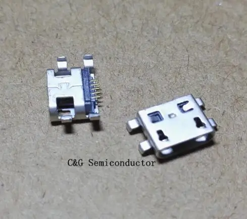 100 шт. микро 5pin usb гнездовой разъем 0 8 типа B ремонт для мобильных телефонов камер MP3
