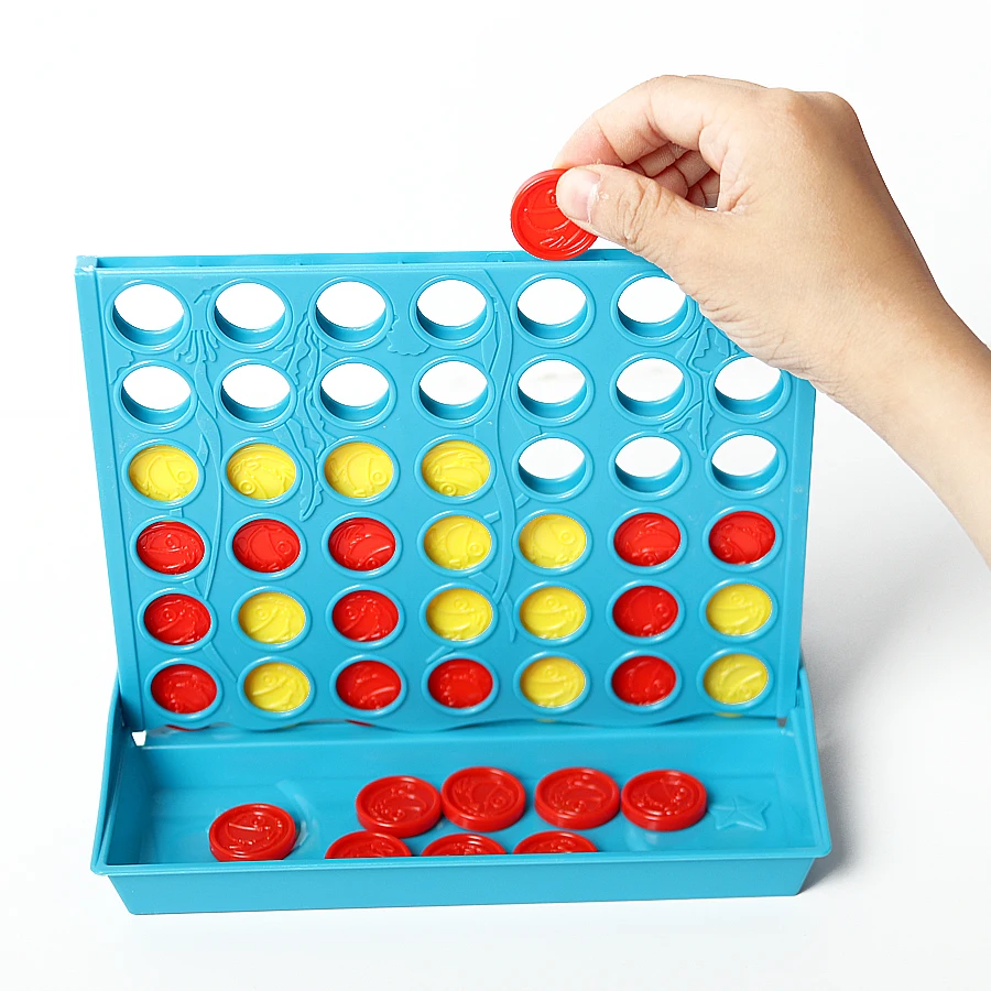 Классический мастер Line Up 4 в одном цвете чтобы выиграть соедините игры веселая