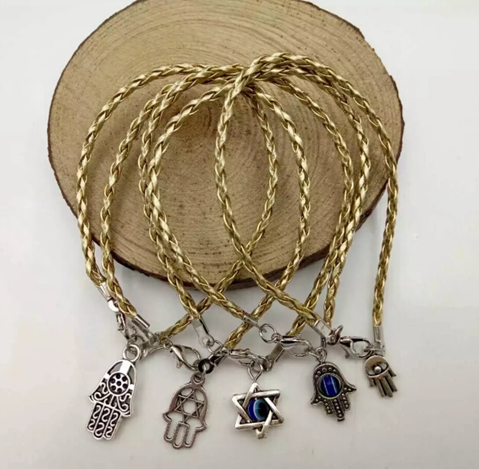 Лидер продаж! Разноцветные браслеты и обручи KABBALAH ручной работы Турецкий сглаза