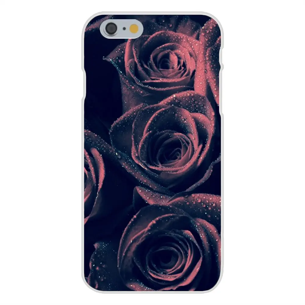 FGHGF Flower Rose Floral Leaves TPU Case for huawei G7 G8 honor 4C 5A 6 V8 Mate 7 8 9 Y3 Y5 Y6 P7 P8 P9 | Мобильные телефоны и