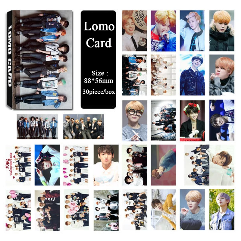 Оптовая продажа KPOP Fan Bangtan Boys 2016 новинка Young forever альбом маленькие ломо карты фото
