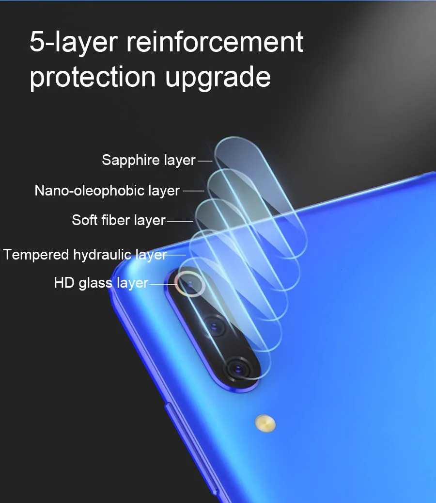 Пленка из закаленного стекла для Redmi Note 7 Pro+ кольцо для объектива камеры для Xiaomi Mi 9 Mi9 SE чехол для камеры защитная пленка
