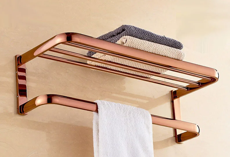 Настенный полированный розовый красный золотой цвет латунь ванная комната