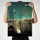 Украшение для дома печать холст искусство настенные картины плакат холст печать картины французский Анри Руссо карнавал ночь