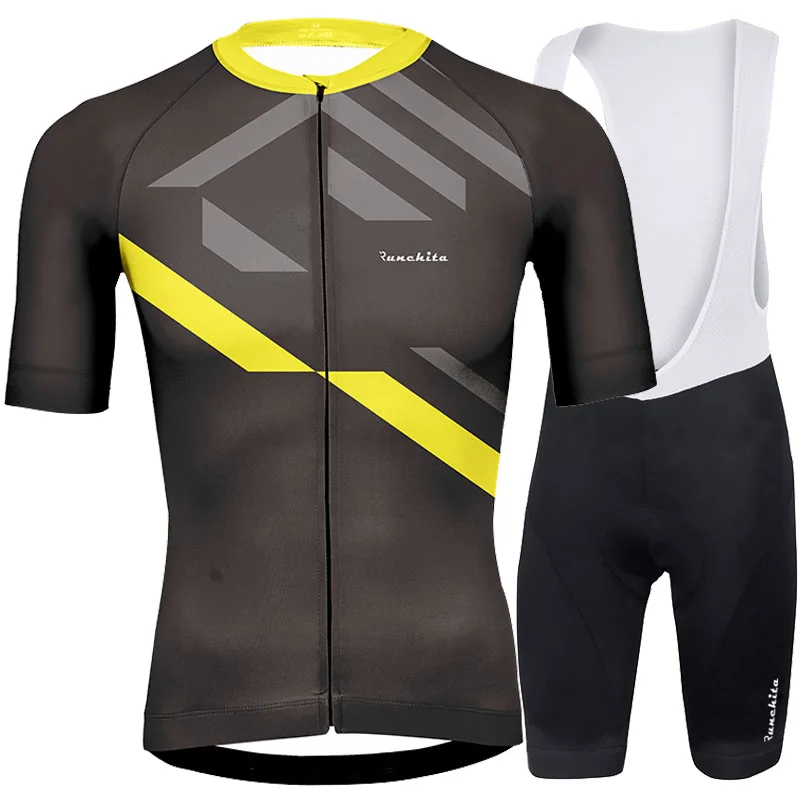 2022 RUNCHITA Велоспорт Джерси с коротким рукавом комплект велосипедная одежда