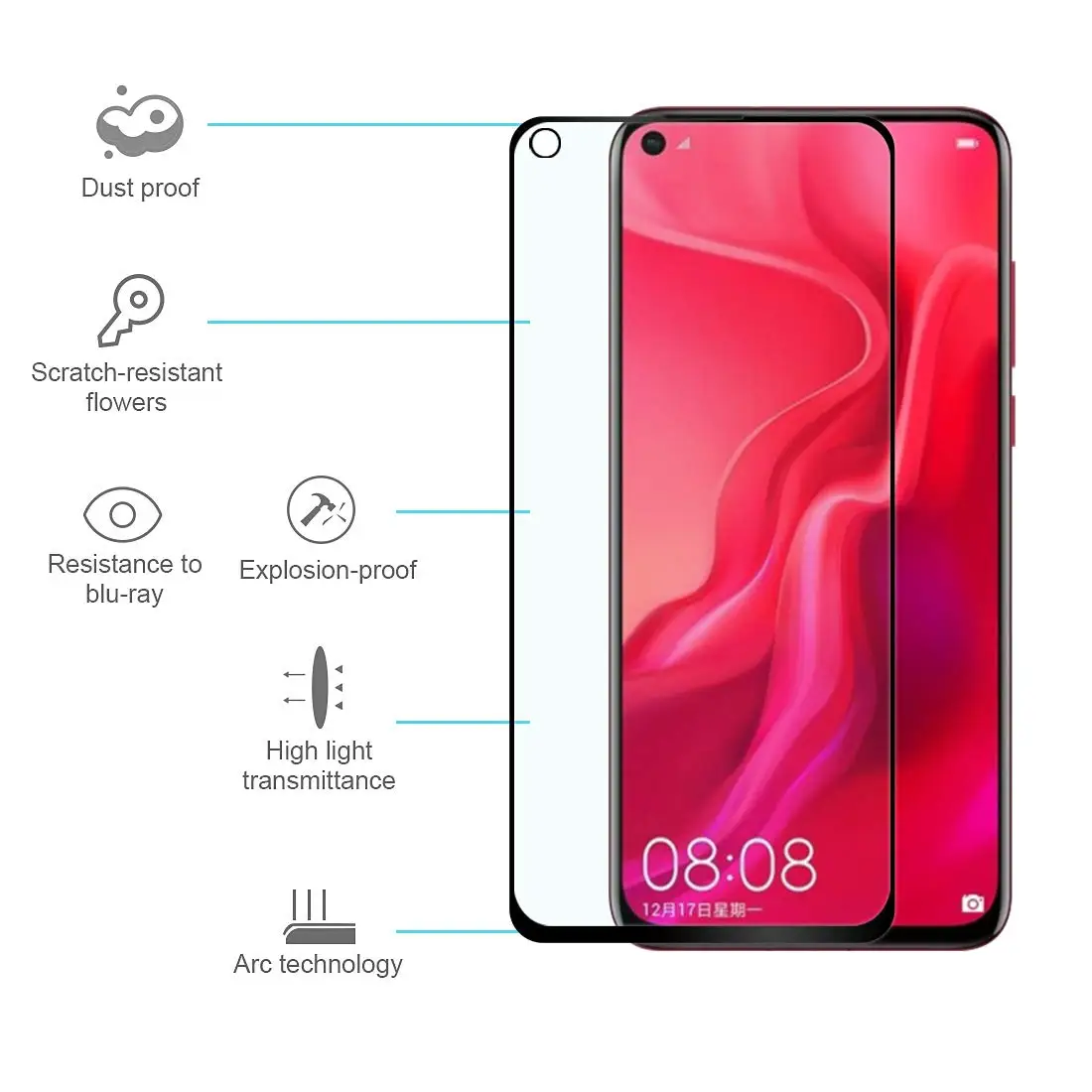 Для huawei Honor 20 Pro 20i 8x закаленное стекло для huawei Honor 10 View 20 10i Защитная пленка для экрана Honor 8x max Play 9 10 lite пленка X