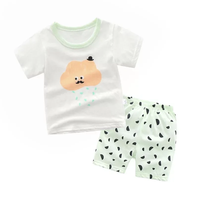Children's Garment Spring Kids Clothes New Pattern Male Girl Cartoon Eye Three-piece Suit Child Boys Clothing Set For | Детская
