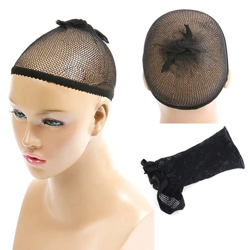 

10pcs Wig Cap Breathable Stretchable Nylon Stretch Stocking Liner Mesh Net Unisex
