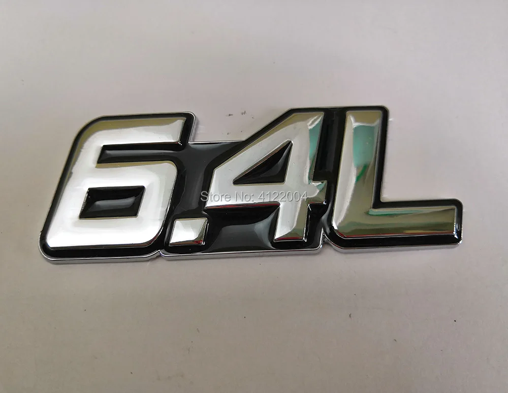 6.0L 6.2L 6.4L энергетическая Эмблема багажника Наклейка для BMW CHEVROLET FORD DODGE GMC |