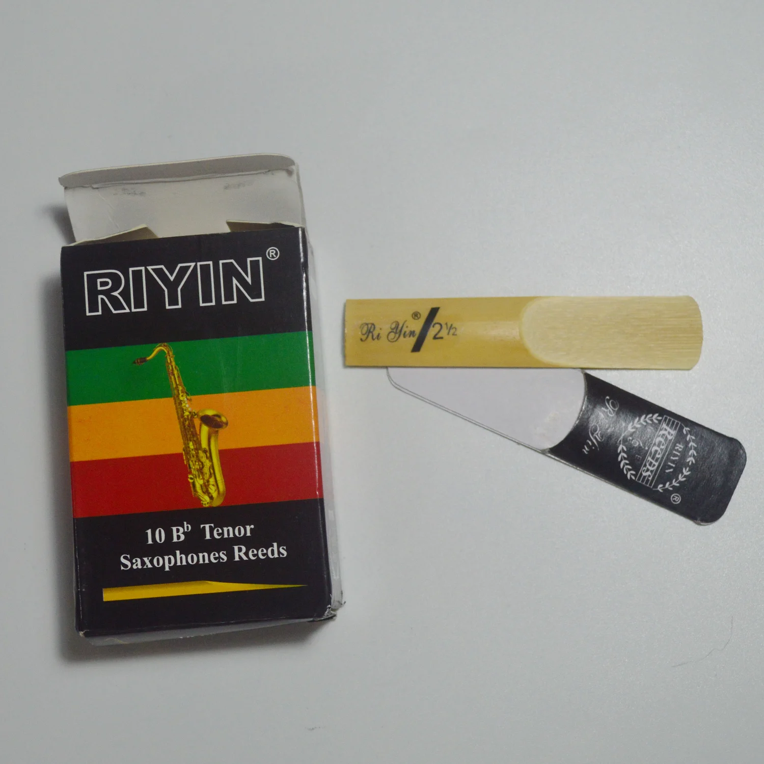 Tenor bB Саксофон Reeds Sax Reed Размер 2 5 прочность 1/2 коробка 10|Детали и аксессуары| |