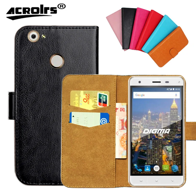 Оригинал! Чехол Digma CITI ATL 4G 6 цветов высококачественный кожаный эксклюзивный чехол