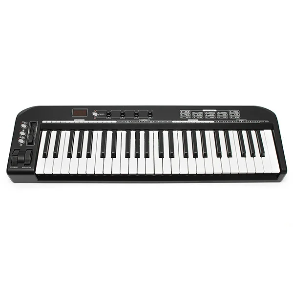 Worlde KS49A Профессиональный 49 ключ USB контроллер миди клавиатуры|control rackets|keyboard to usb