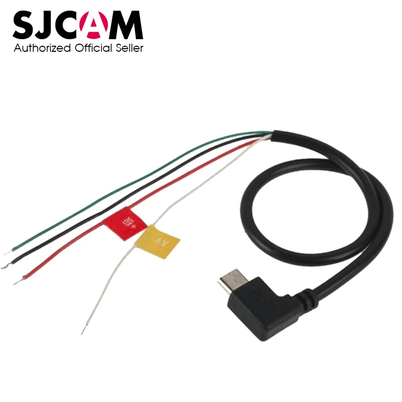 Кабель Micro USB SJCAM для av выхода экшн камеры серии SJ4000/SJ5000/M10 FPV|usb out|usb tousb to |