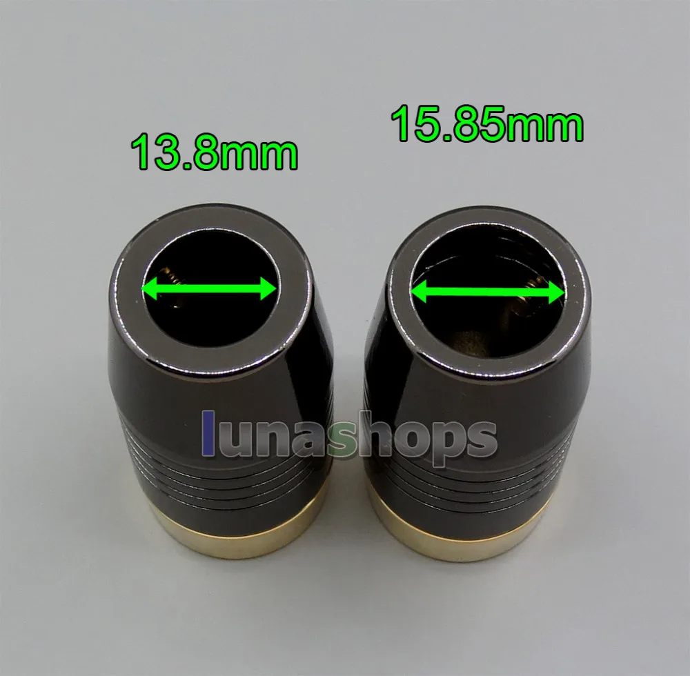 

LN005437 HiFi Speaker Audio Cable Splitter Adapter Copper Plug For DIY Custom Cable